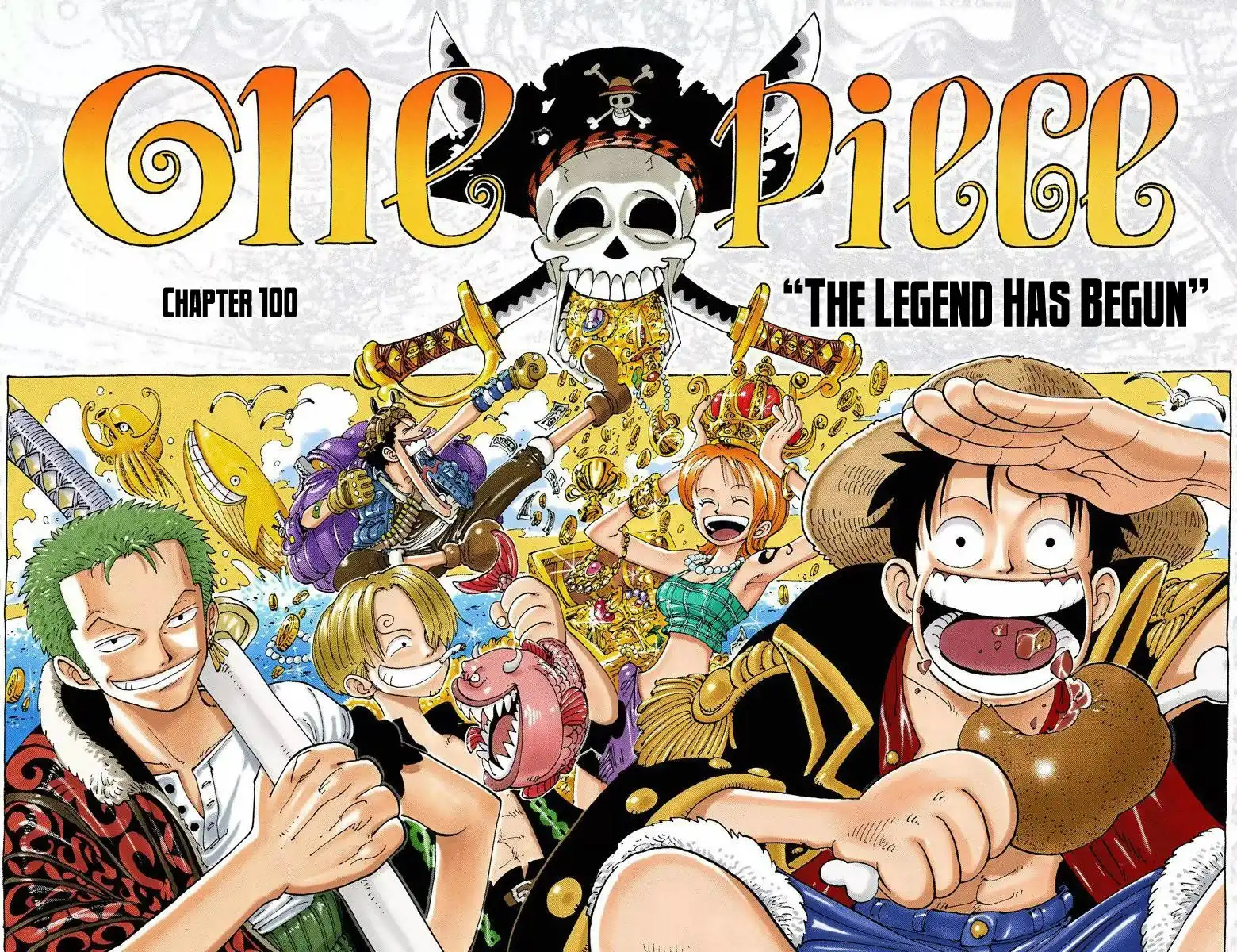 One Piece - Digital Colored Comics Chapter 100 4